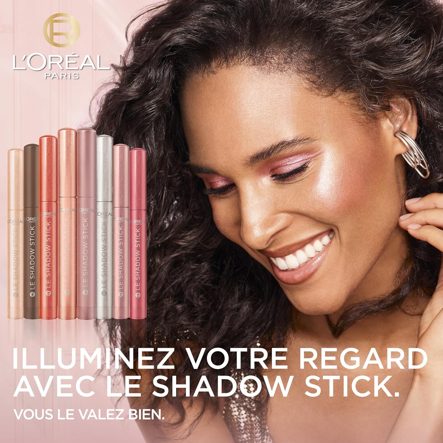 Thumbnail 1 de L'Oréal Paris Paradise Shadow Stick 118 Cloudy Rose — Crayon fard à paupières multi-usages
