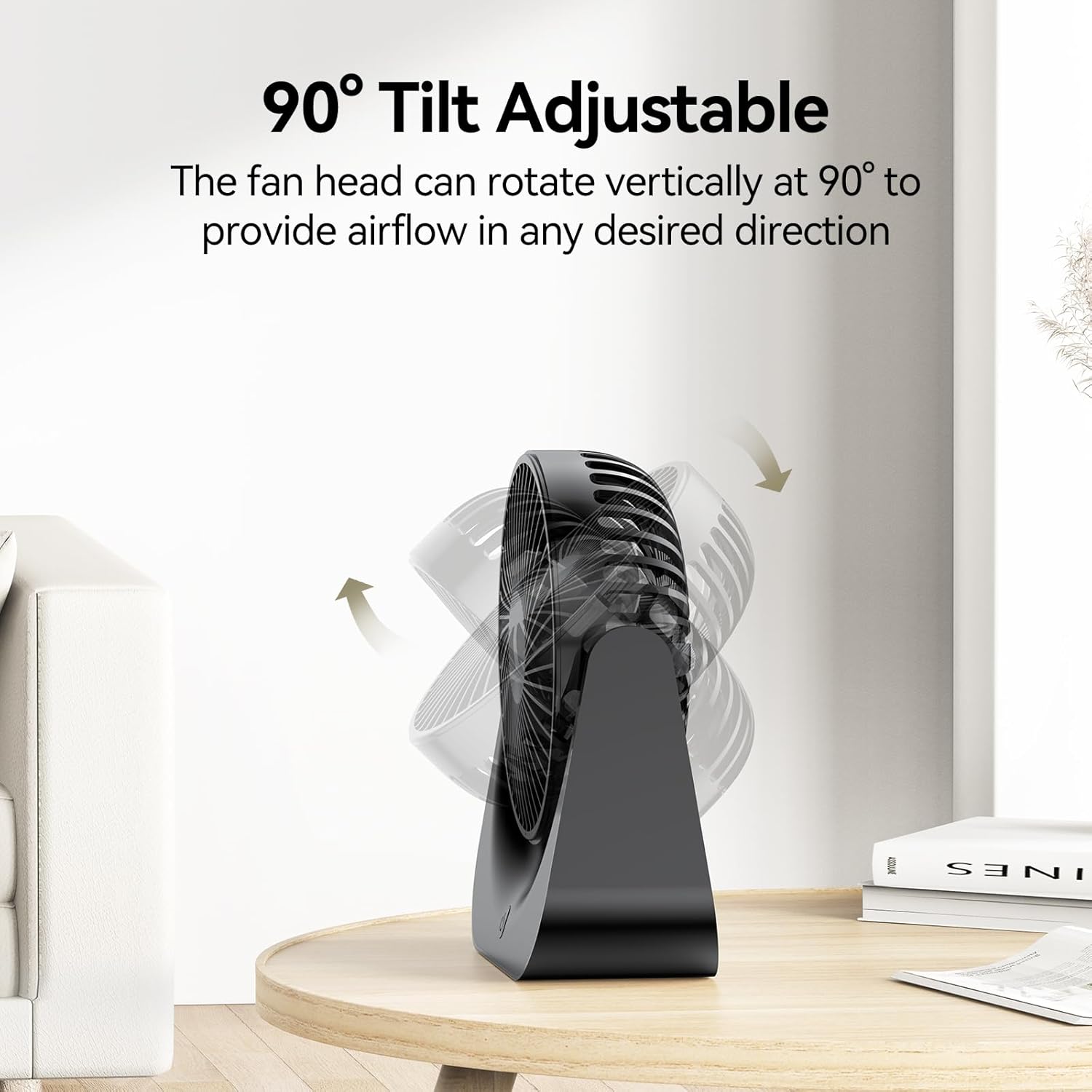 Thumbnail 3 de VOXON USB Desk Fan 5-speed 5.5in
