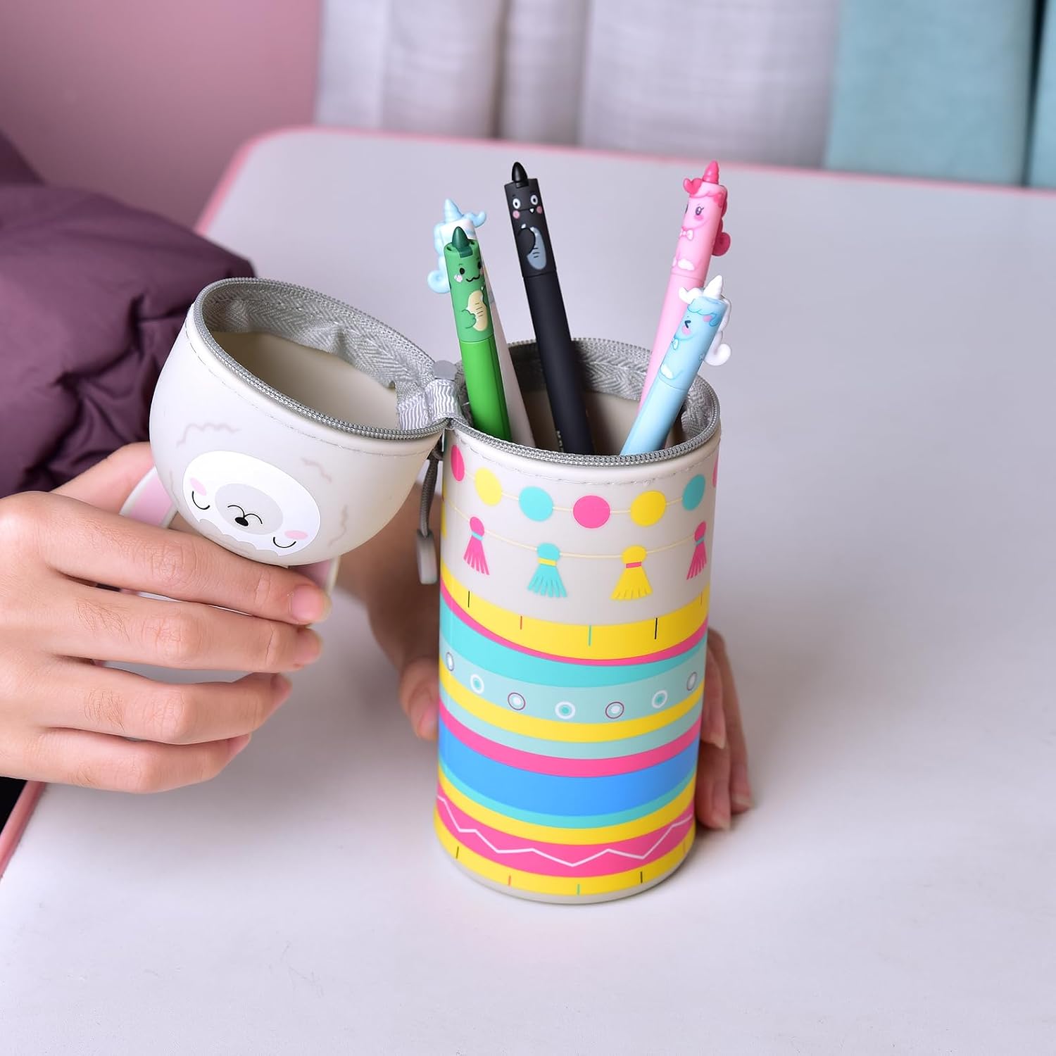 Thumbnail 5 de LVZONGXIN Kawaii Lama trousse 18,5 cm 🖊