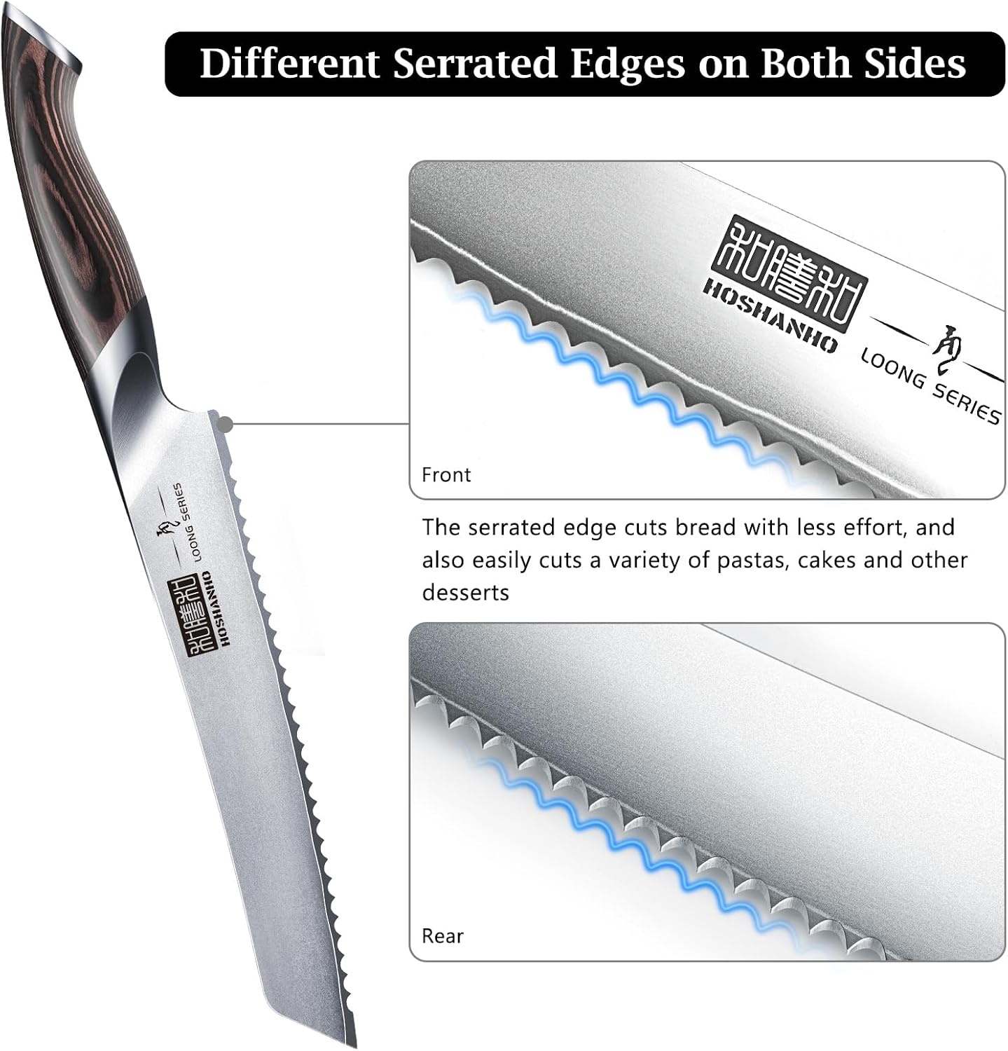 Detalle de HOSHANHO Bread Knife 8-Inch