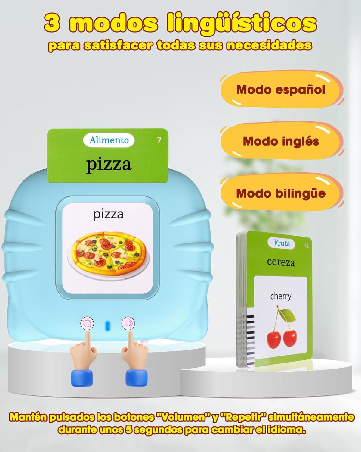 Thumbnail 3 de Juguetes Montessori 2 años tarjetas parlantes