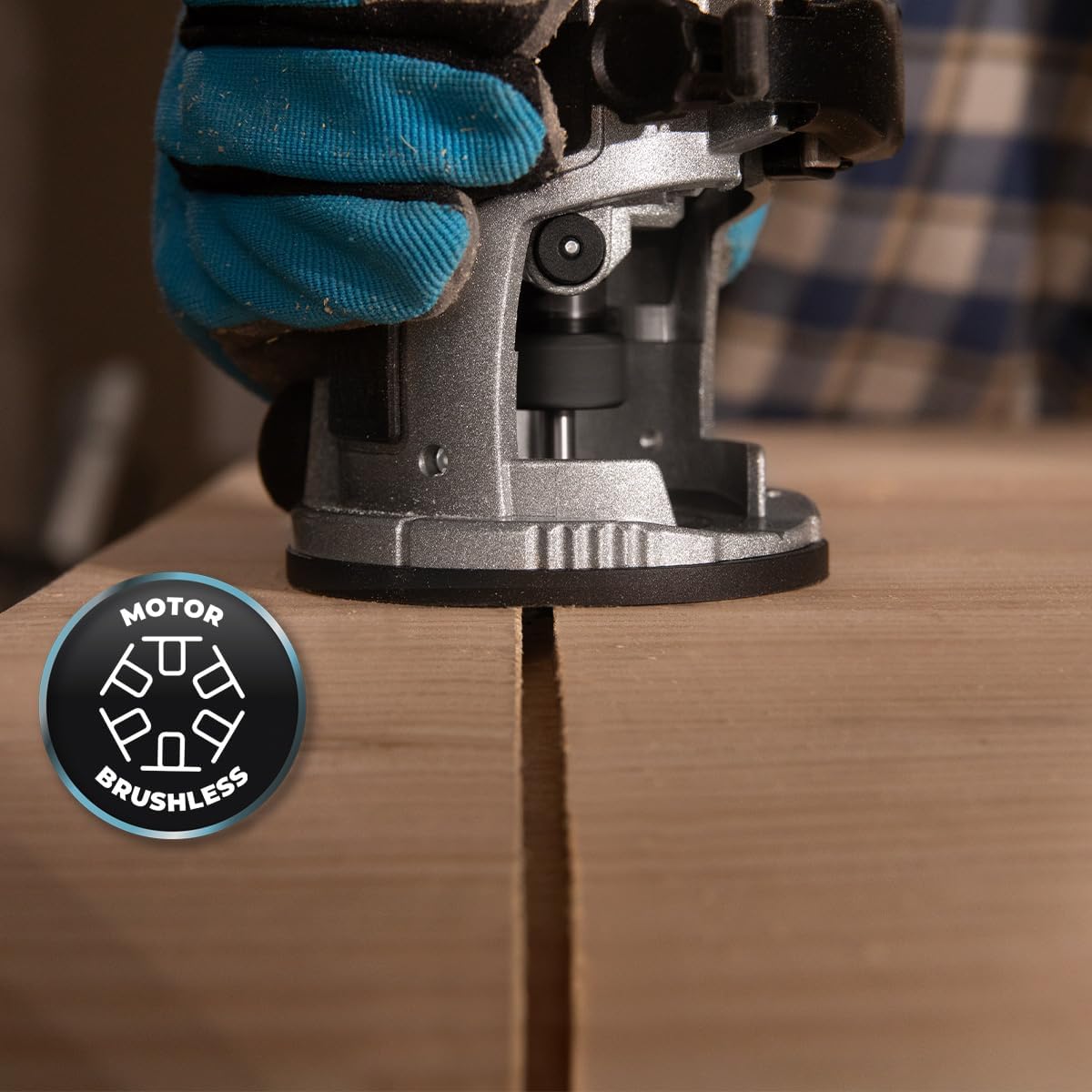 Detalle de Cecotec Fresatrice per Legno a Batteria MultiShape 2000 Liberty – potenza senza fili e precisione