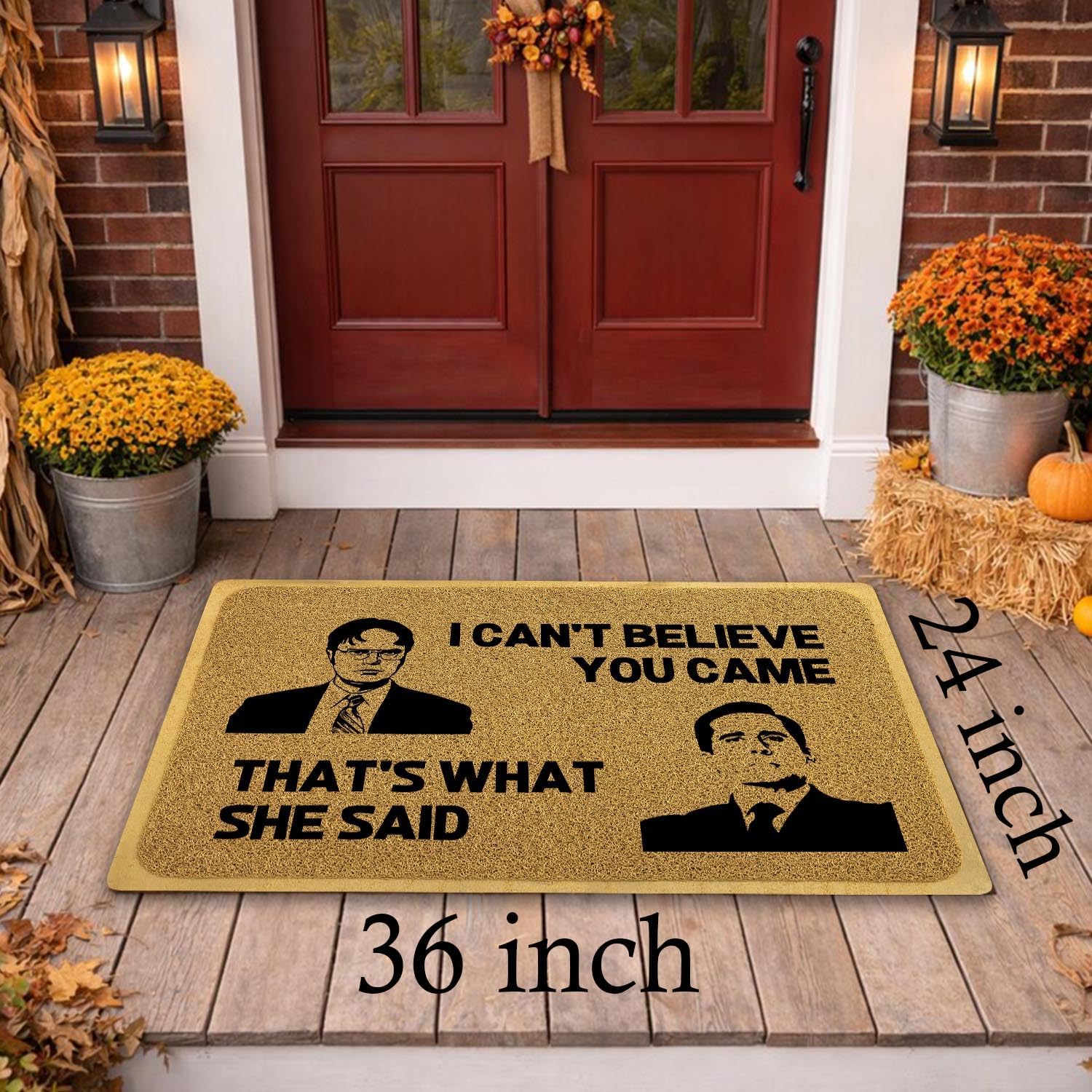 Detalle de YZCZ Funny Doormat 36 x 24 in