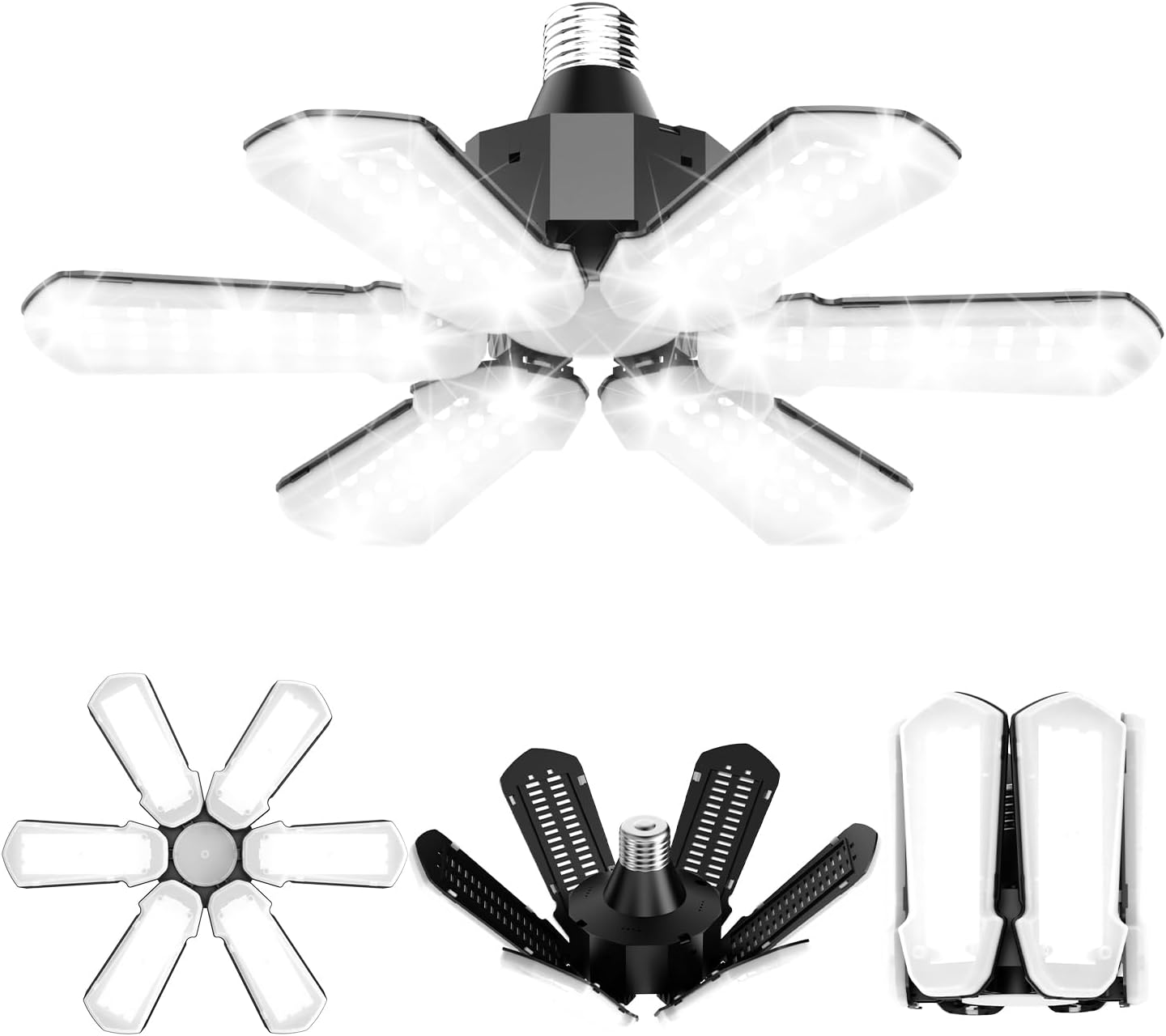 Detalle de TANBABY LED Garage Light, 15,000 Lumens