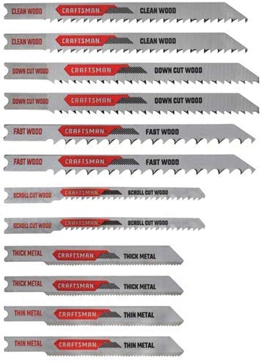 Detalle 2 de CRAFTSMAN jigsaw blade kit, 13-piece