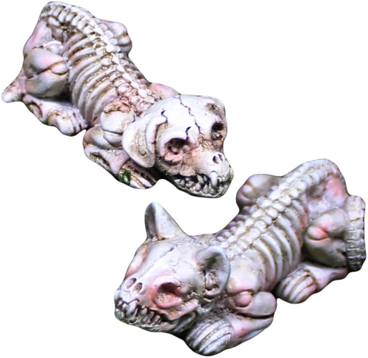 Thumbnail 3 de Mini Skeleton Cat and Dog Silicone Mold, 1.14 x 2.95 x 1.38 Inches