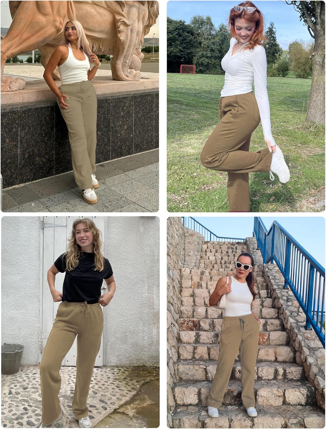 Thumbnail 4 de PINSPARK pantaloni da jogging caldi donna in pile termico con tasche