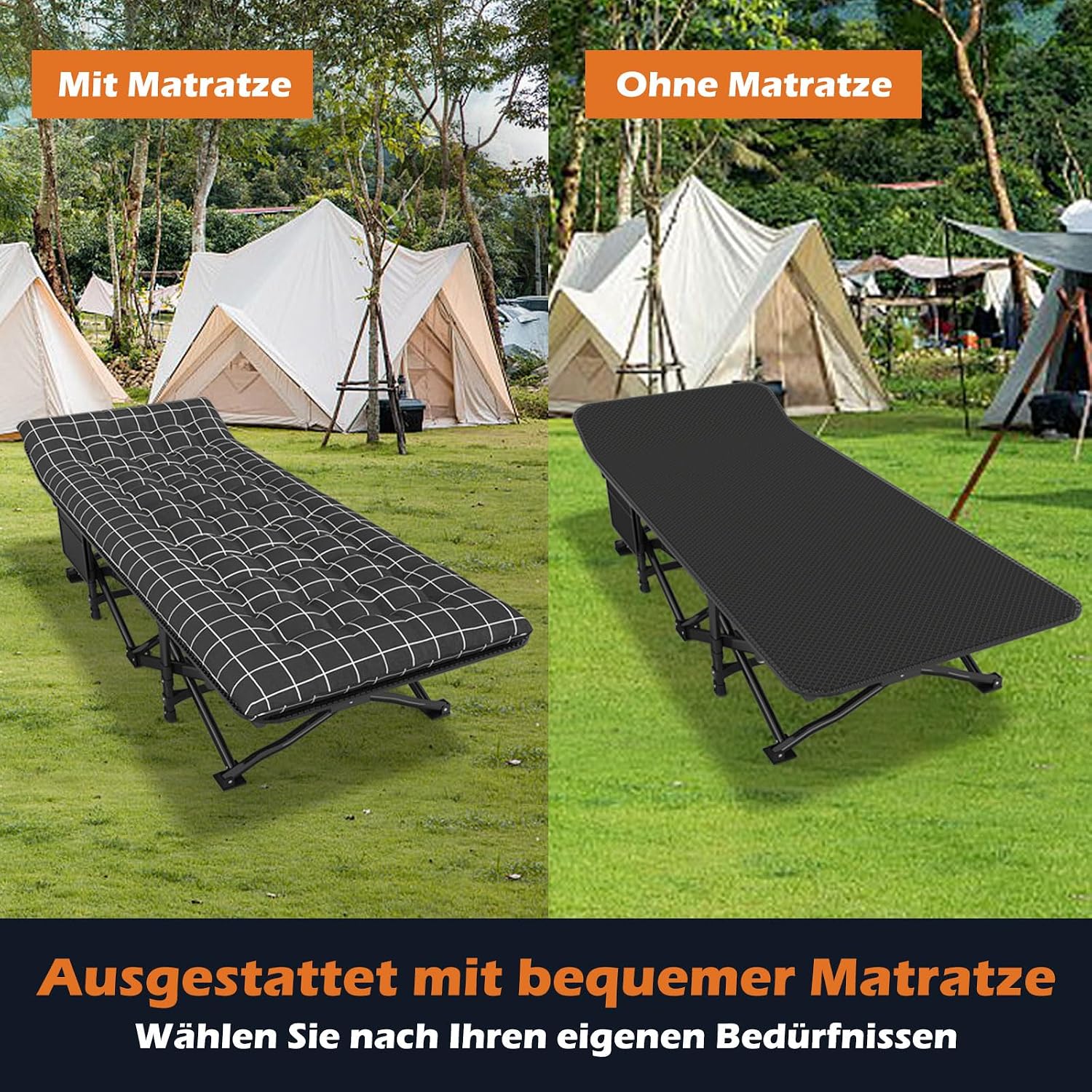 Thumbnail 4 de ATORPOK SHOP Campingbett feldbett klappbar