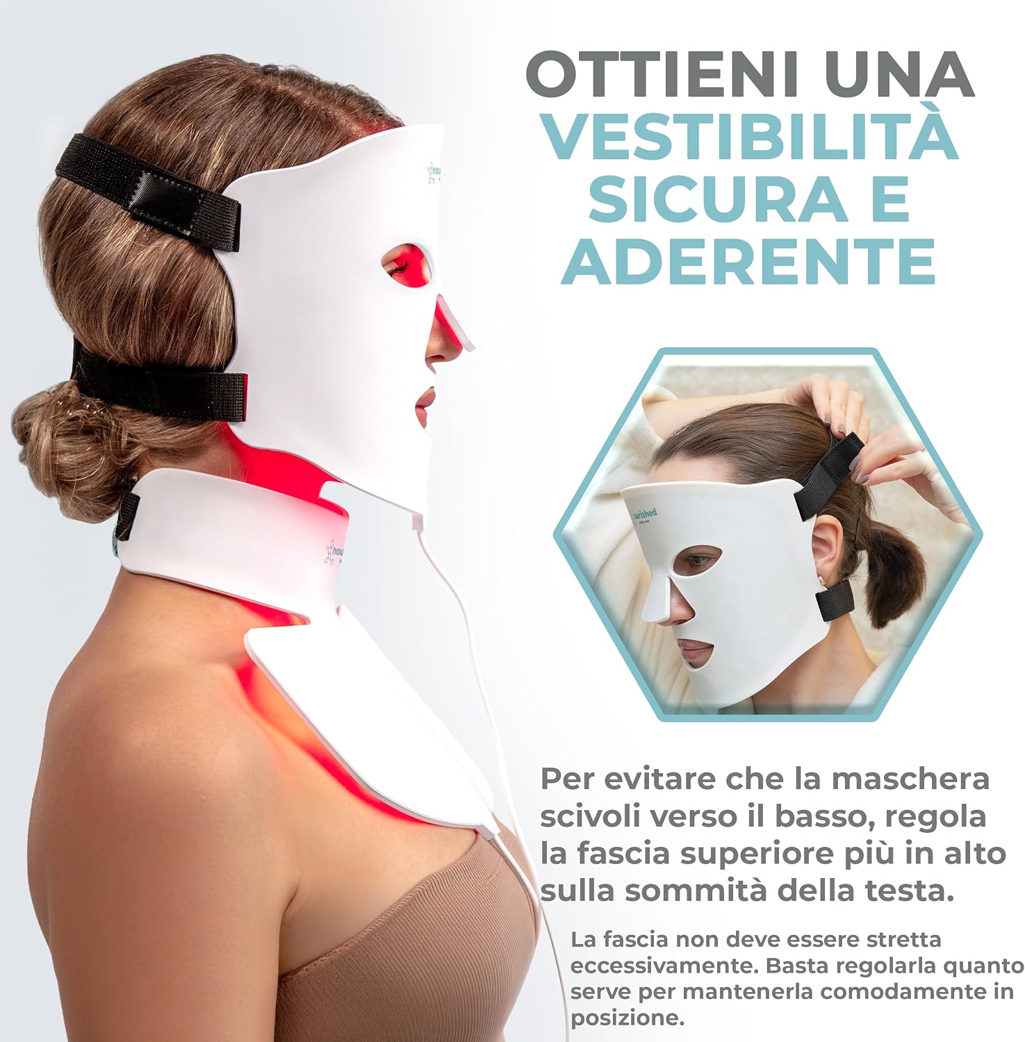 Thumbnail 5 de Nourished Bodynskin Maschera LED viso collo