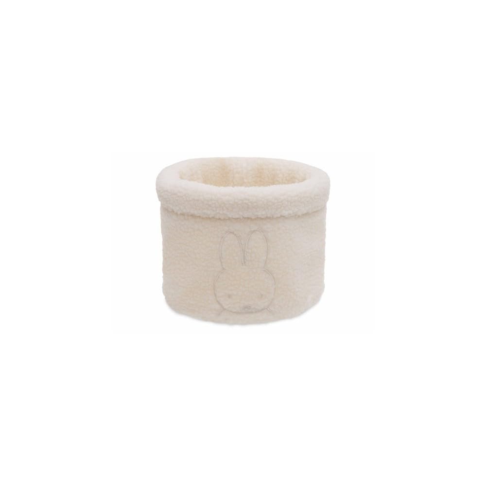 Detalle de Jollein Pflegekörbchen Teddy Miffy, Oatmeal – 14x18 cm, Baumwolle/Polyester
