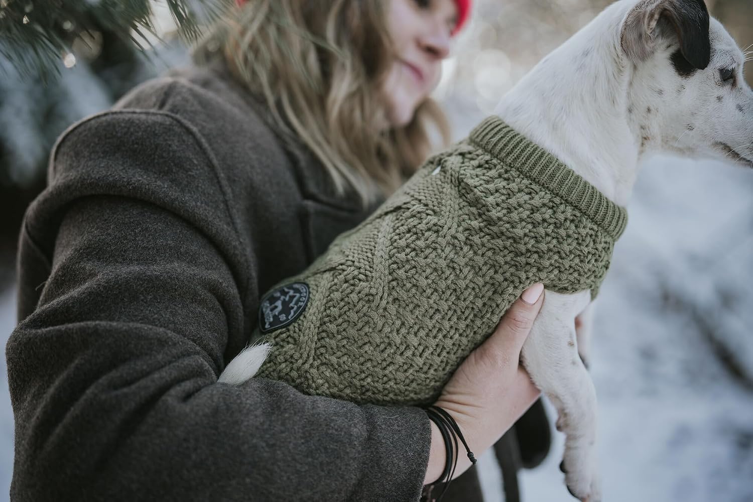Thumbnail 6 de Hundepullover MALMÖ in Khaki, Größe 30