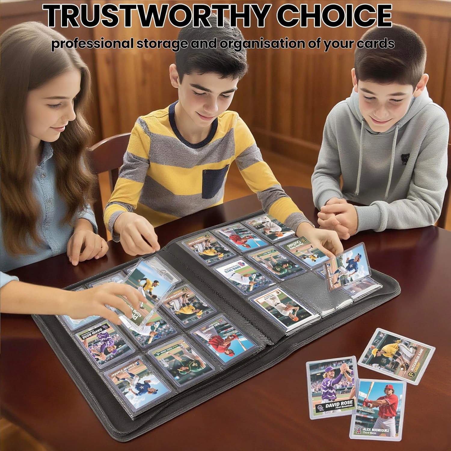 Thumbnail 5 de MIXPOET Top Loader Album für 252 Karten 📚