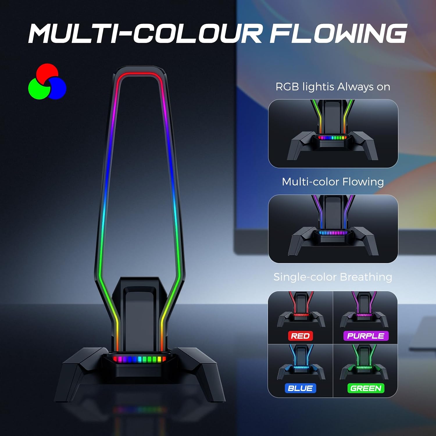Detalle 2 de MARVO Headphone Stand
