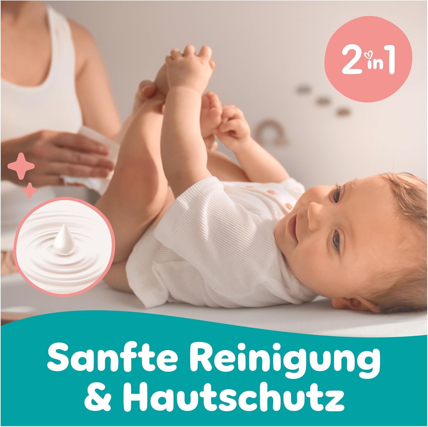 Thumbnail 2 de Pampers Sensitive Feuchttücher 2400