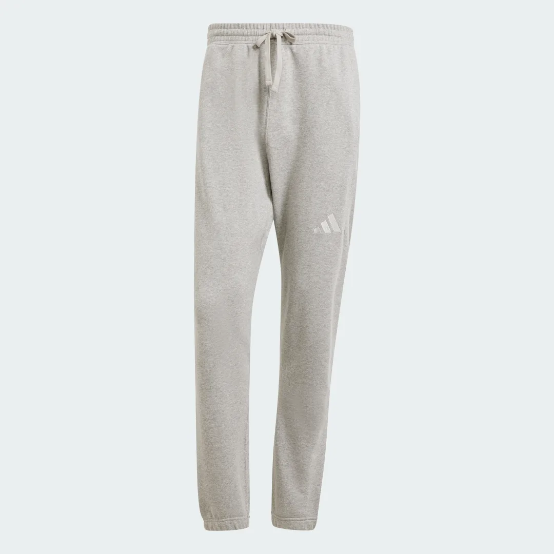Detalle 2 de Pantalón ALL SZN French Terry Regular Tapered de Adidas – Gris