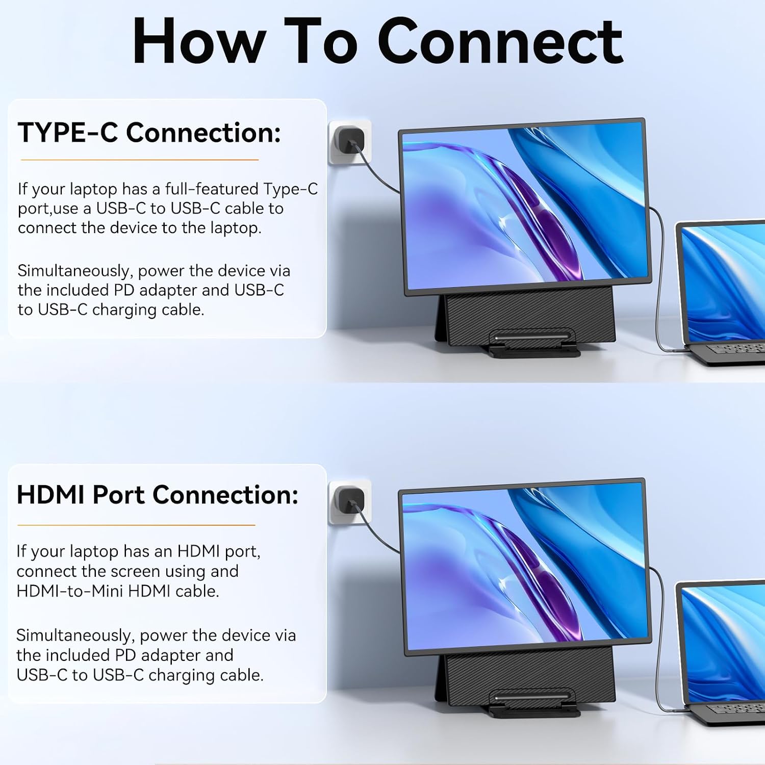 Thumbnail 5 de Siaviala Newest 24 inch 1080p Laptop Extender