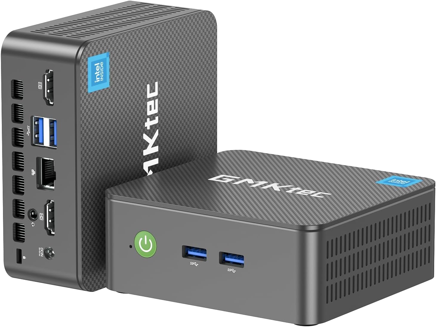 Detalle de GMKtec Nucbox G3S Mini PC with Intel N95 – 8GB/256GB, Dual 4K HDMI, WiFi 5 & BT 5.0
