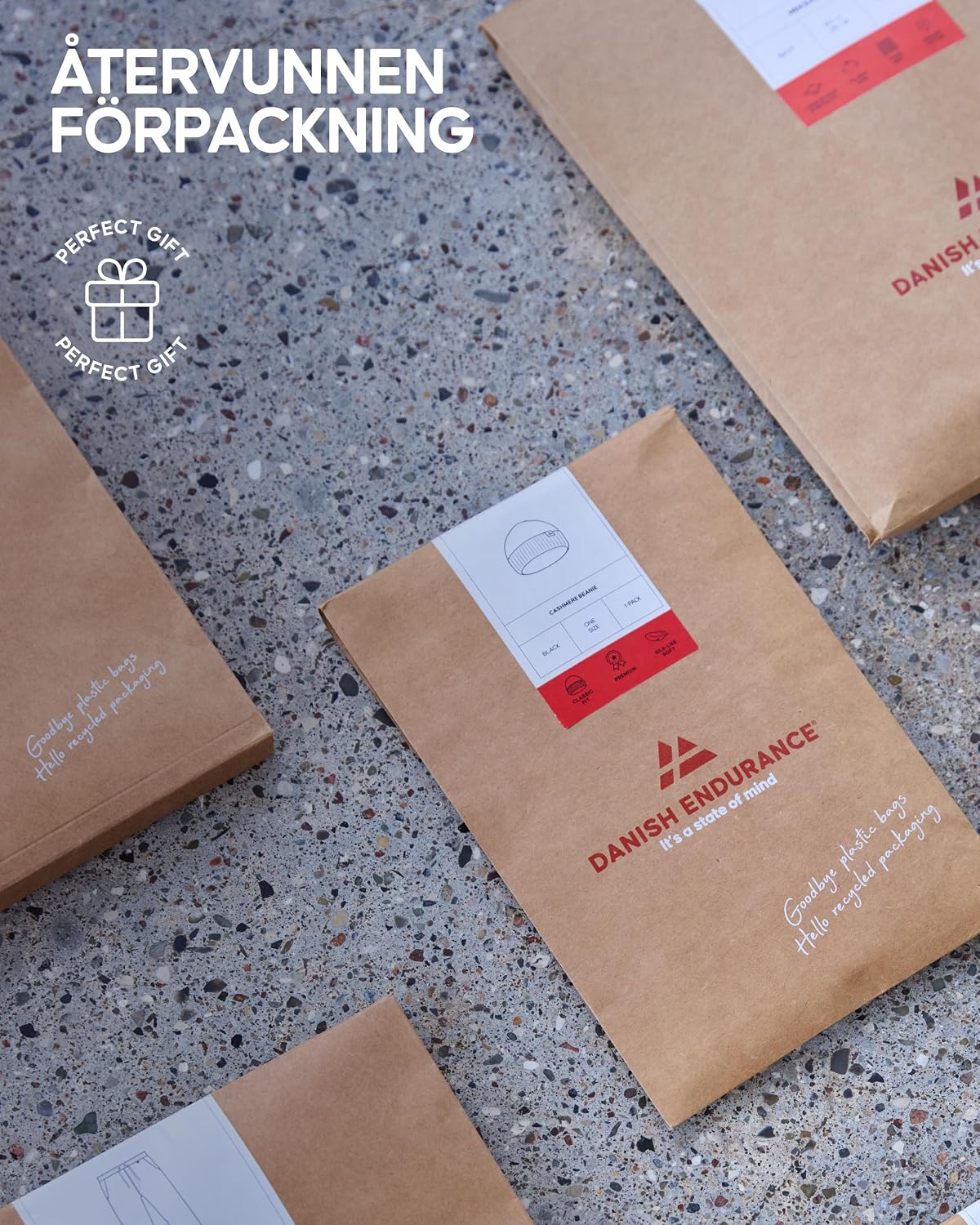 Detalle 2 de DANISH ENDURANCE stödstrumpor för plantarfasciit, 2-pack med riktad kompression