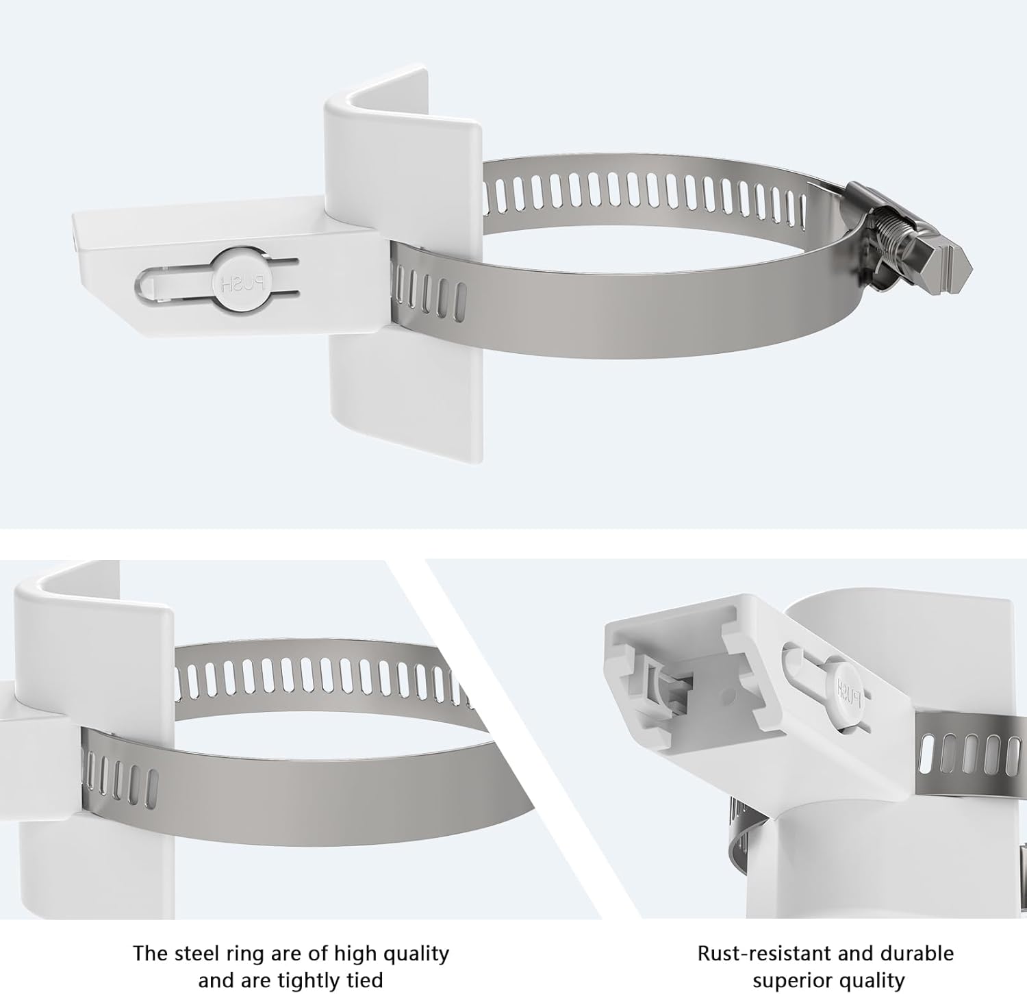 Thumbnail 3 de UIQELYS Pole Mount Bracket for Eufy SoloCam S340
