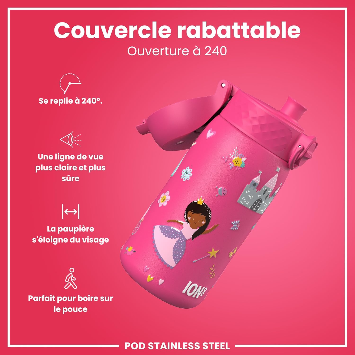 Thumbnail 3 de ion8 Gourde Isotherme Enfant 320ml 🥤