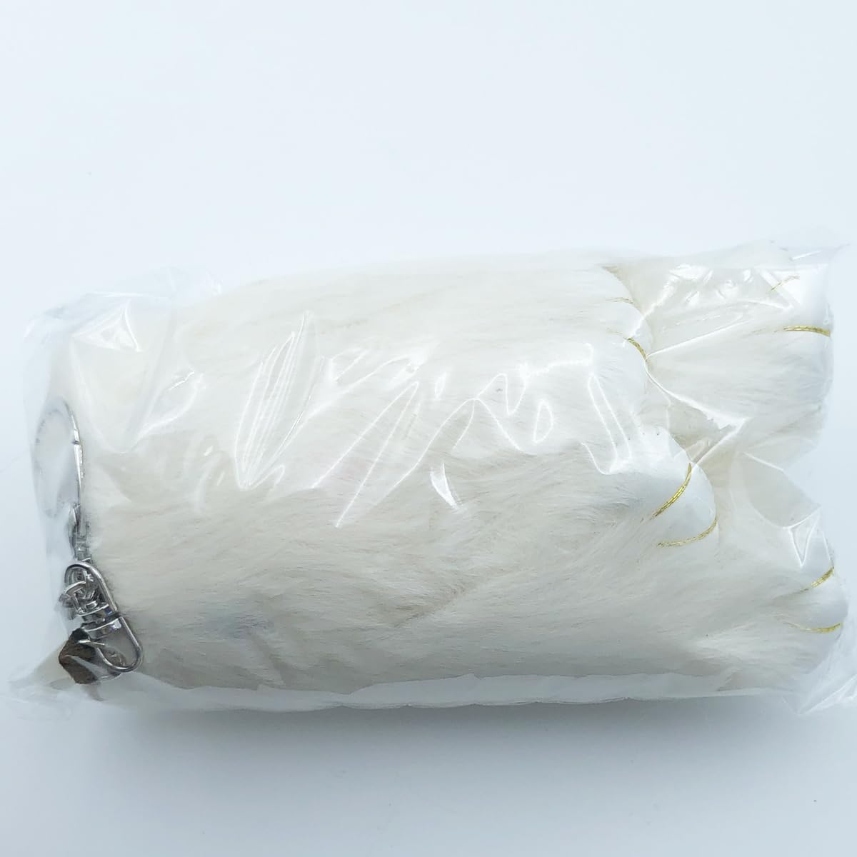 Thumbnail 6 de Xsclpomddy Plüsch Hase – Schlüsselanhänger aus Zinklegierung mit Kaninchenhaar, ca. 15 cm, flauschig und stilvoll