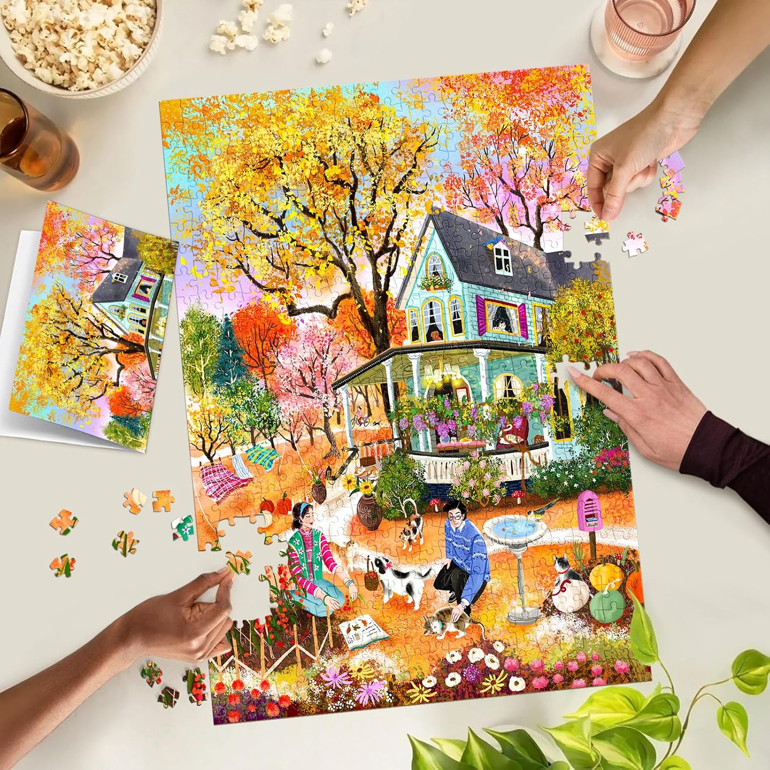 Thumbnail 2 de TangMosaic 500-Piece Jigsaw Puzzle