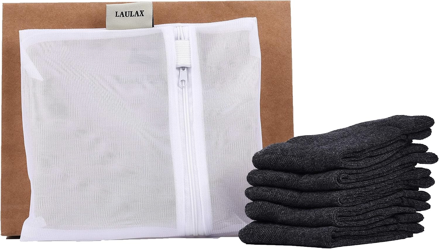 Detalle 2 de Laulax 5 Pairs Finest Combed Cotton Smooth Seamless Toe Boys School Socks (3–16 Years) – Black/Charcoal/Navy