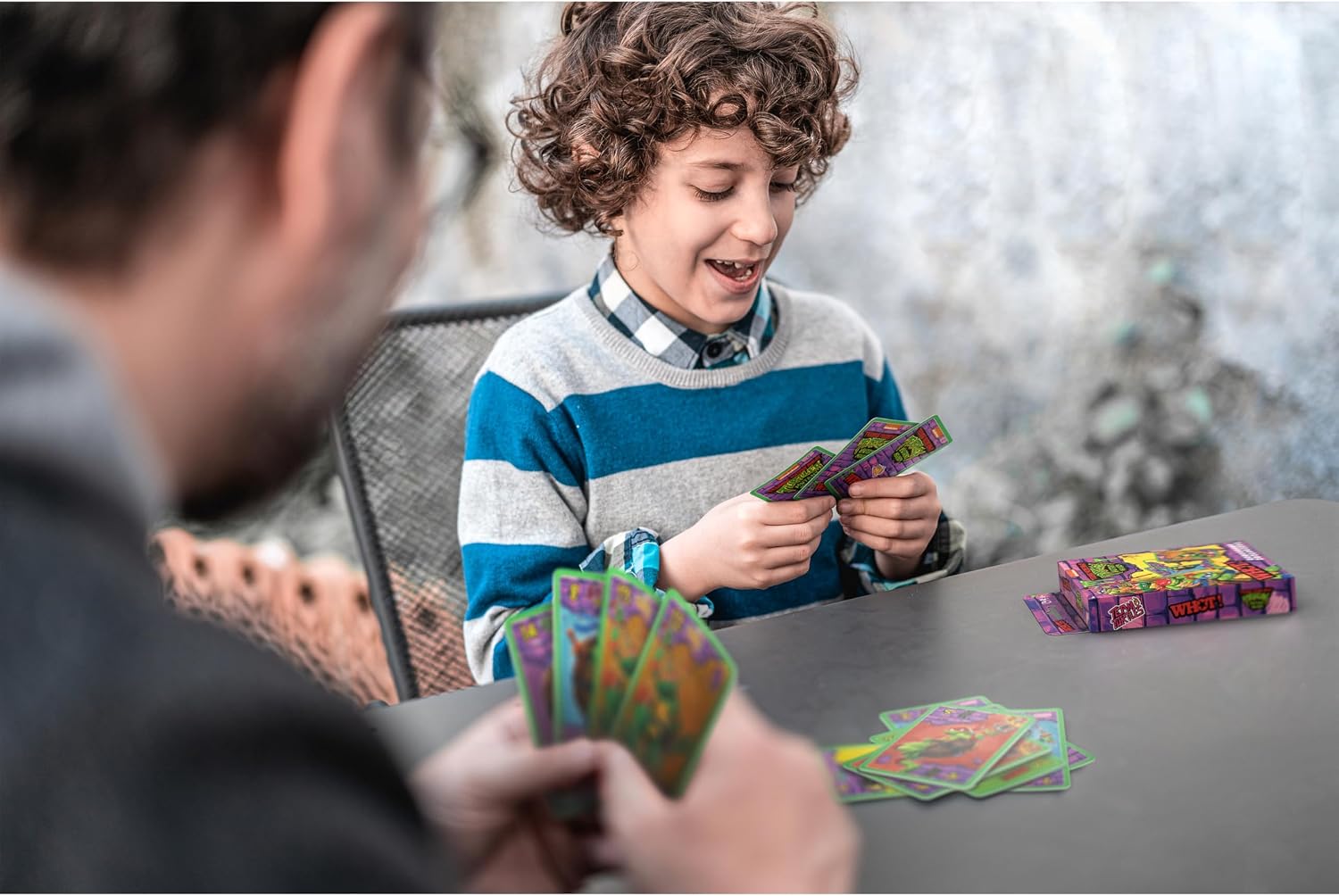 Detalle 1 de Jeu de cartes Ninja Turtles WHOT!