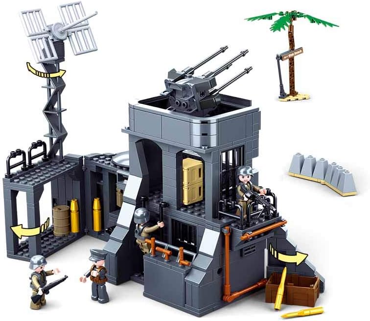 Thumbnail 3 de Sluban Army M38-B0861 – zestaw klocków Bitwa o Plażę, 765 elementów