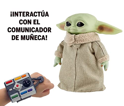 Thumbnail 2 de Peluche Baby Yoda de El Mandaloriano de Mattel (GWD87) con Sonidos y Movimientos, 28 cm