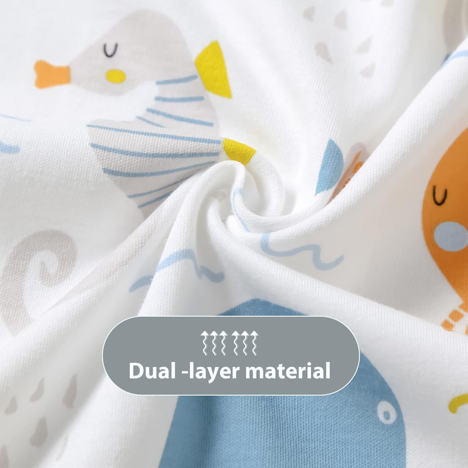 Thumbnail 6 de Mosebears Sacco Nanna in Morbido Cotone per Neonati 18-24 mesi (0,5 Tog) con Zip Doppia