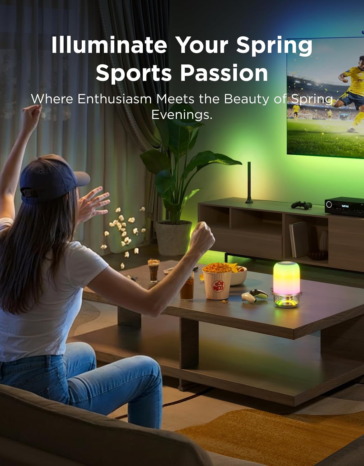 Thumbnail 1 de Govee Table Lamp 2 Pro x Sound smart table lamp