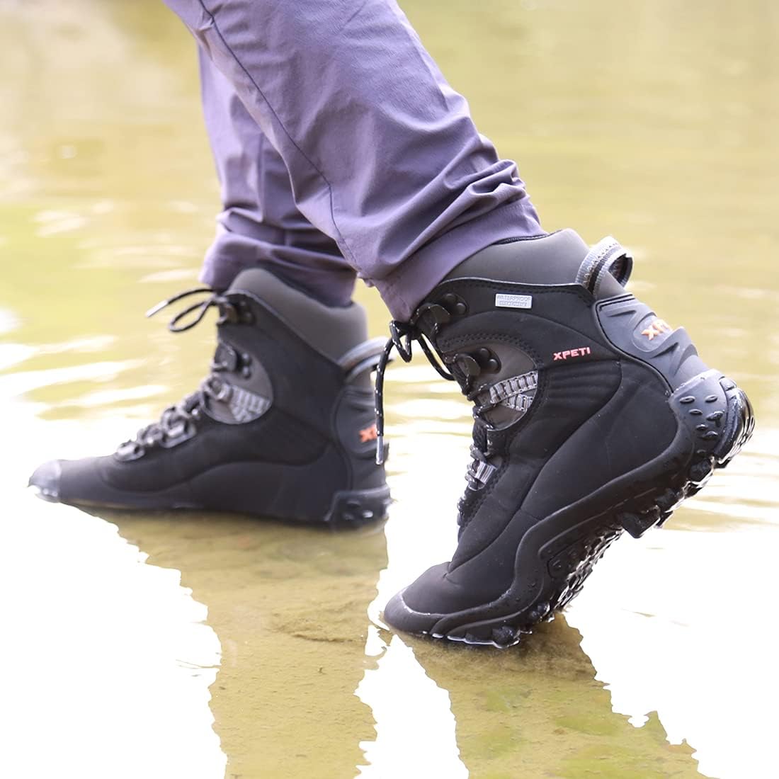 Detalle 2 de XPETI Men's Waterproof Hiking Boots