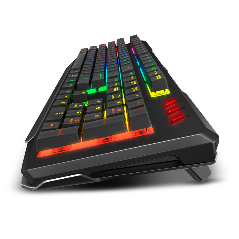 Detalle 2 de Ozone Double Tap Combo: teclado semimecánico y ratón óptico para gaming de precisión