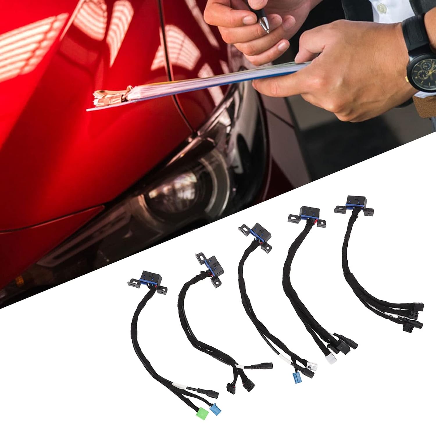 Thumbnail 3 de EBTOOLS 5Pcs/Set EIS ELV Test Cables for Mercedes (W204/W212/W166/W164/W221) – OBD Diagnostic Heavy Metal Detection