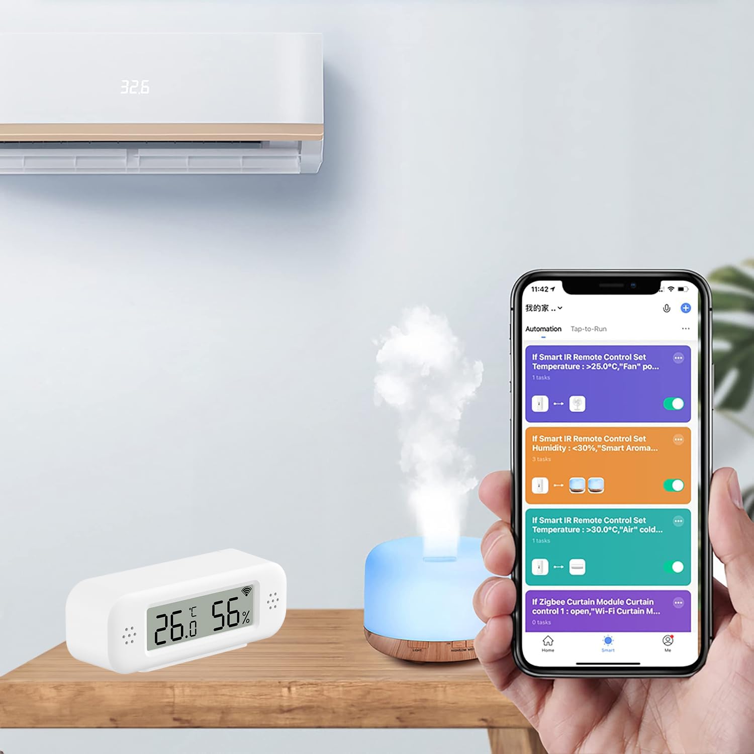 Thumbnail 5 de Comboss WLAN Hygrometer 4 Stück 🌡️