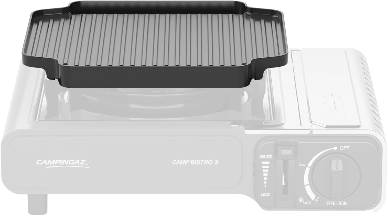 Thumbnail 2 de Campingaz Camp Bistro 3 Stove with Griddle: Versatile One‑Burner Outdoor Cooker