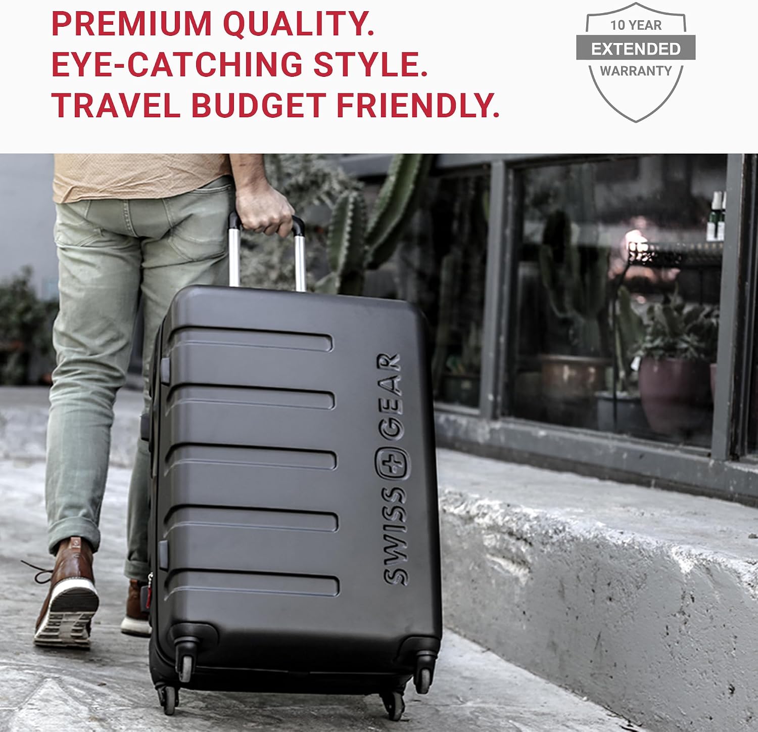 Thumbnail 3 de SwissGear 7366 3-Piece Hardside Luggage Set 27"