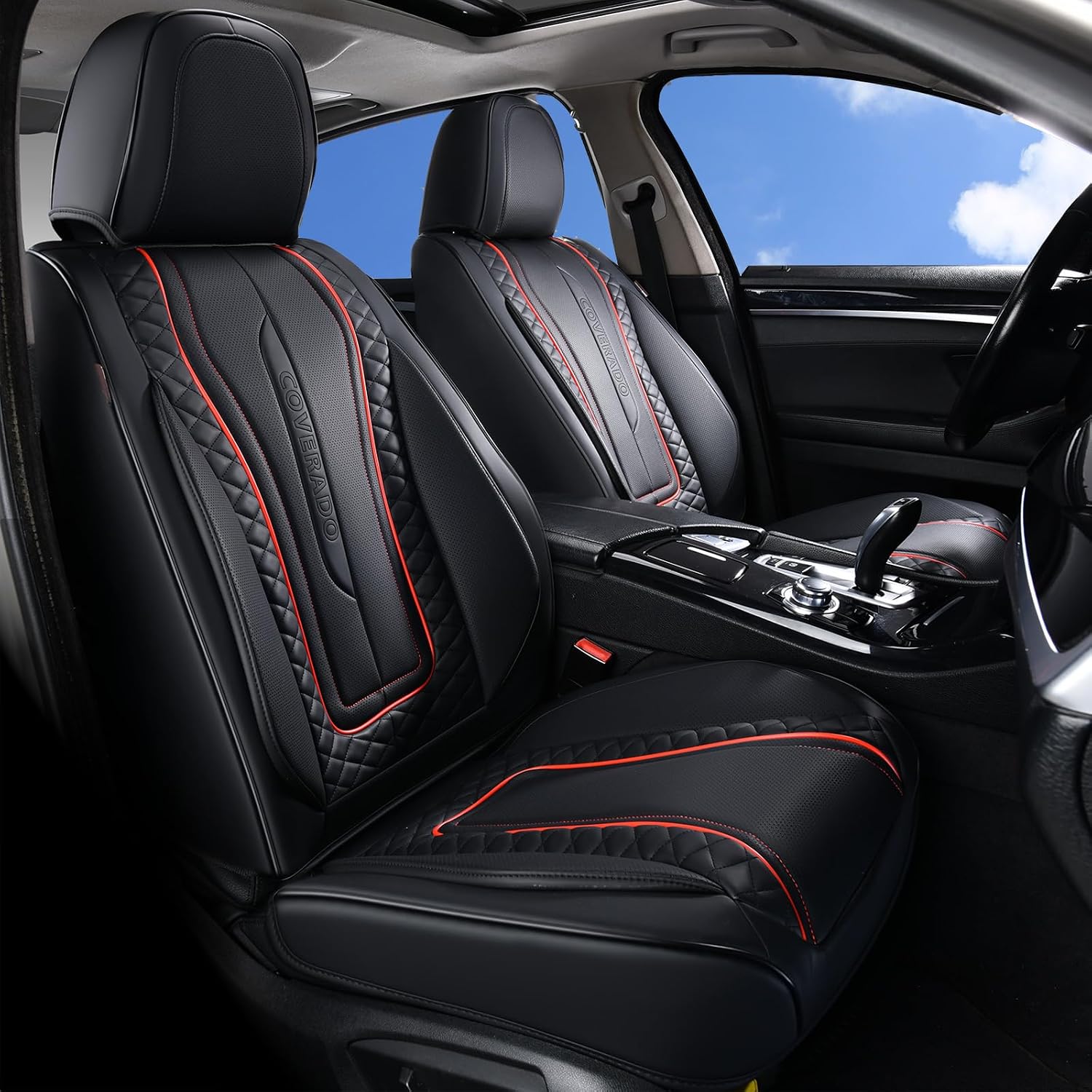 Thumbnail 5 de Coverado Car Seat Covers Faux Leather