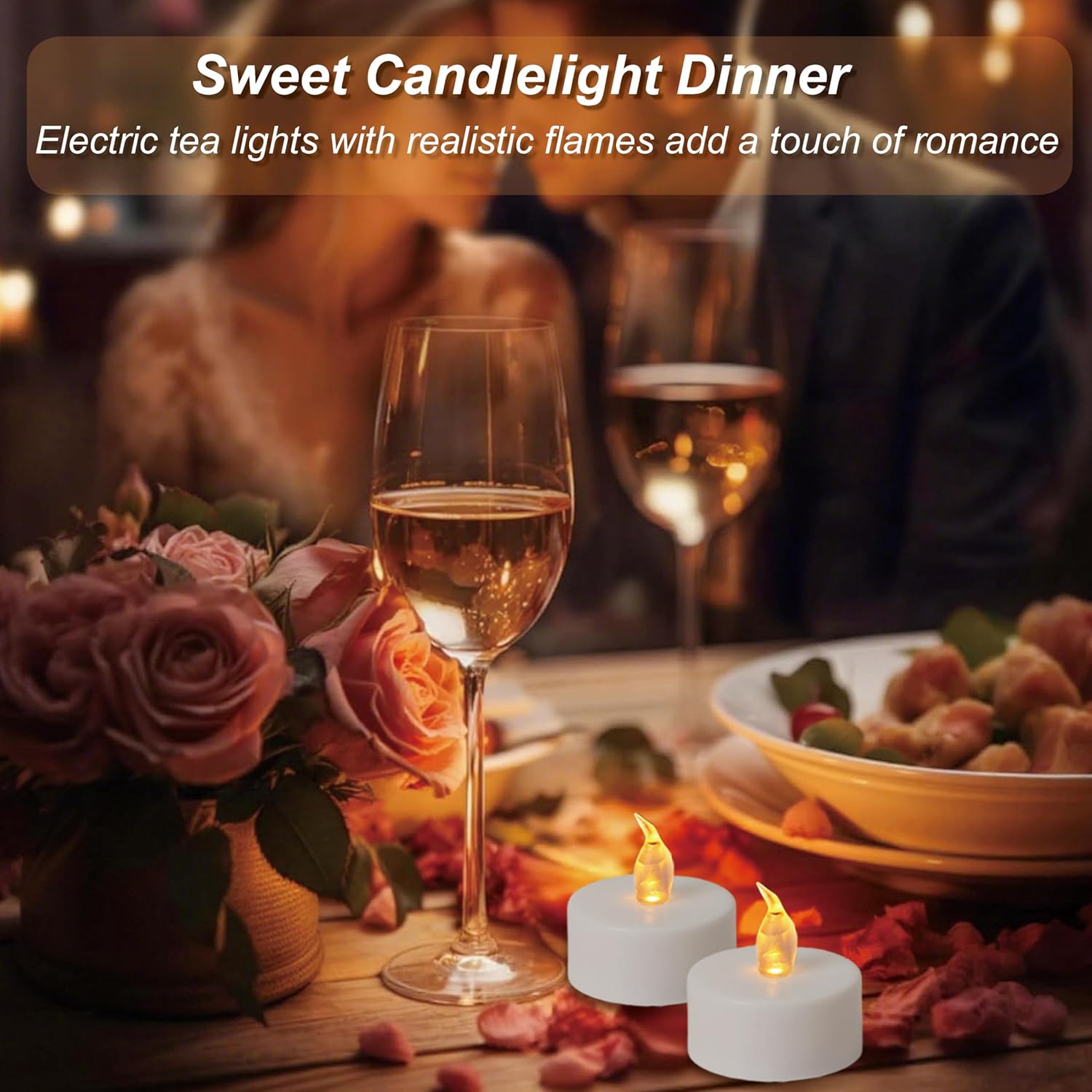 Thumbnail 5 de Auralome LED Battery Tea Lights 12-Pack