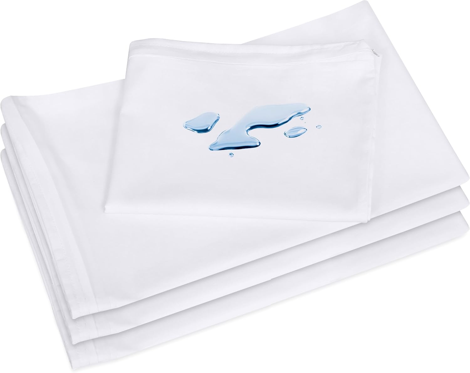 Detalle 2 de Utopia Bedding Fundas Almohada Impermeables 50x70 cm - Pack de 4