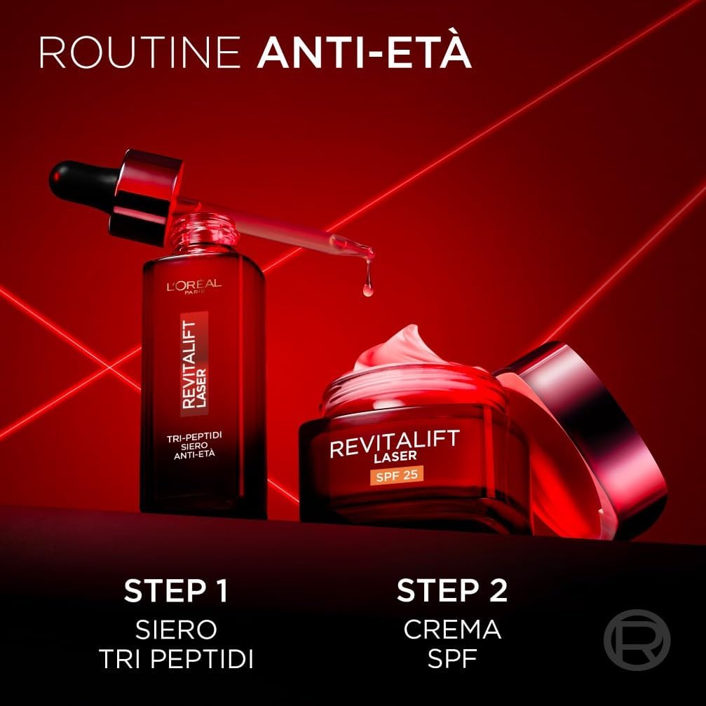 Thumbnail 5 de L'Oréal Paris Revitalift Laser SPF25 Crema Viso Giorno – 50 ml per Tutti i Tipi di Pelle