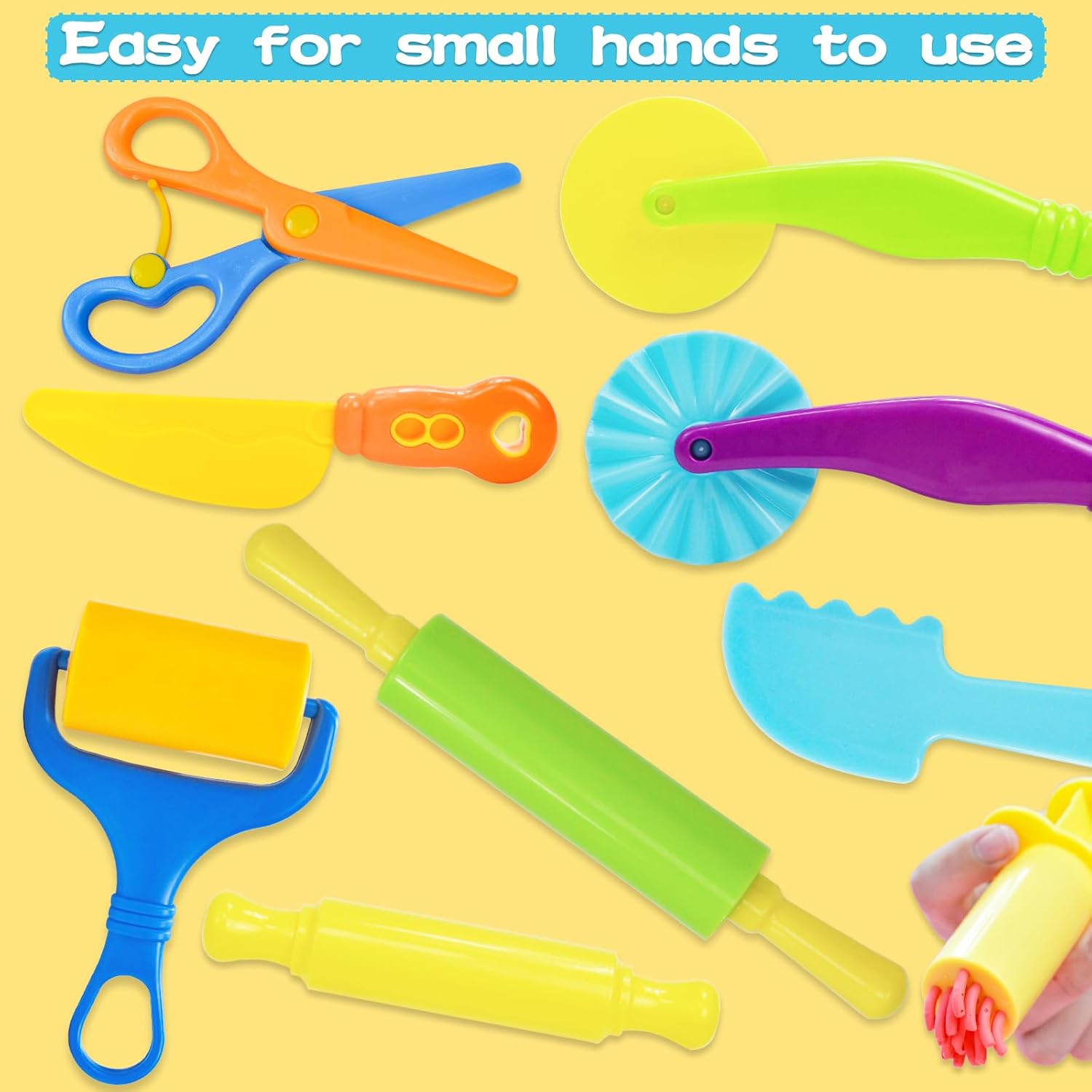 Thumbnail 3 de LCY WEDSHI Dough Tool Set 9 pcs for Kids 🎨