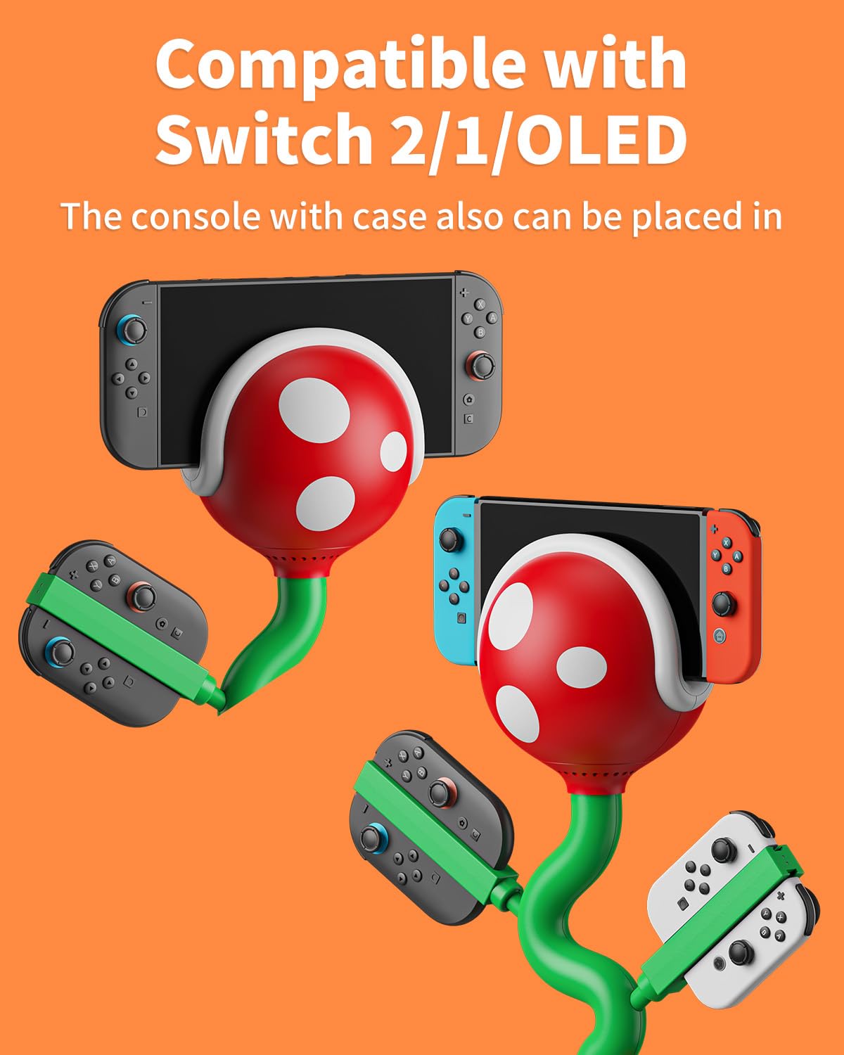 Detalle 2 de Switch 2 TV Dock with Cooling Fan and 4K 60Hz Casting – Piranha Dock Duo for Switch 1/2/OLED