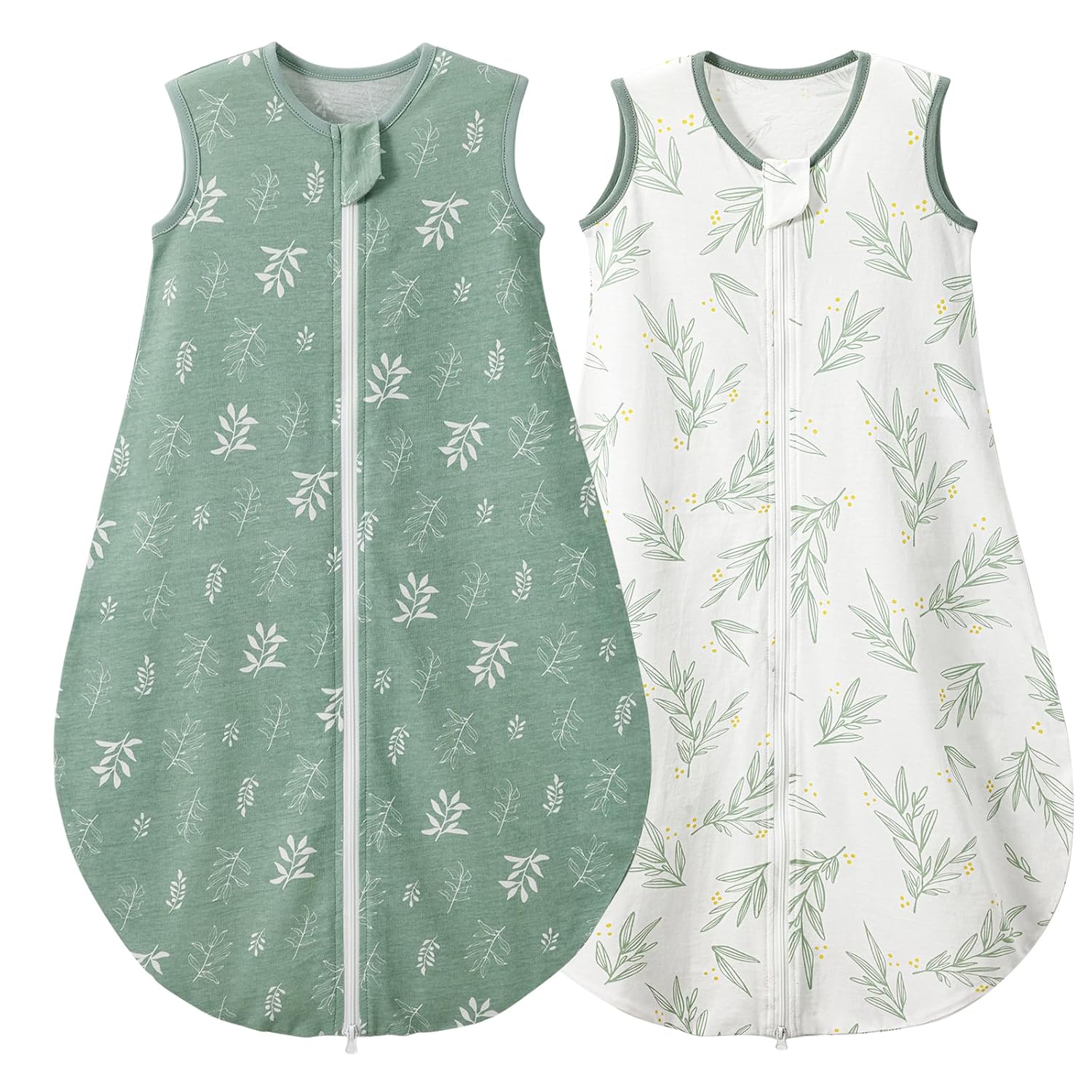 Thumbnail 6 de Duomiaomiao 2er Pack Baby-Schlafsäcke (0,5 Tog) aus Baumwolle – Ganzjahres-Set für Jungen, 6 Monate bis 3 Jahre