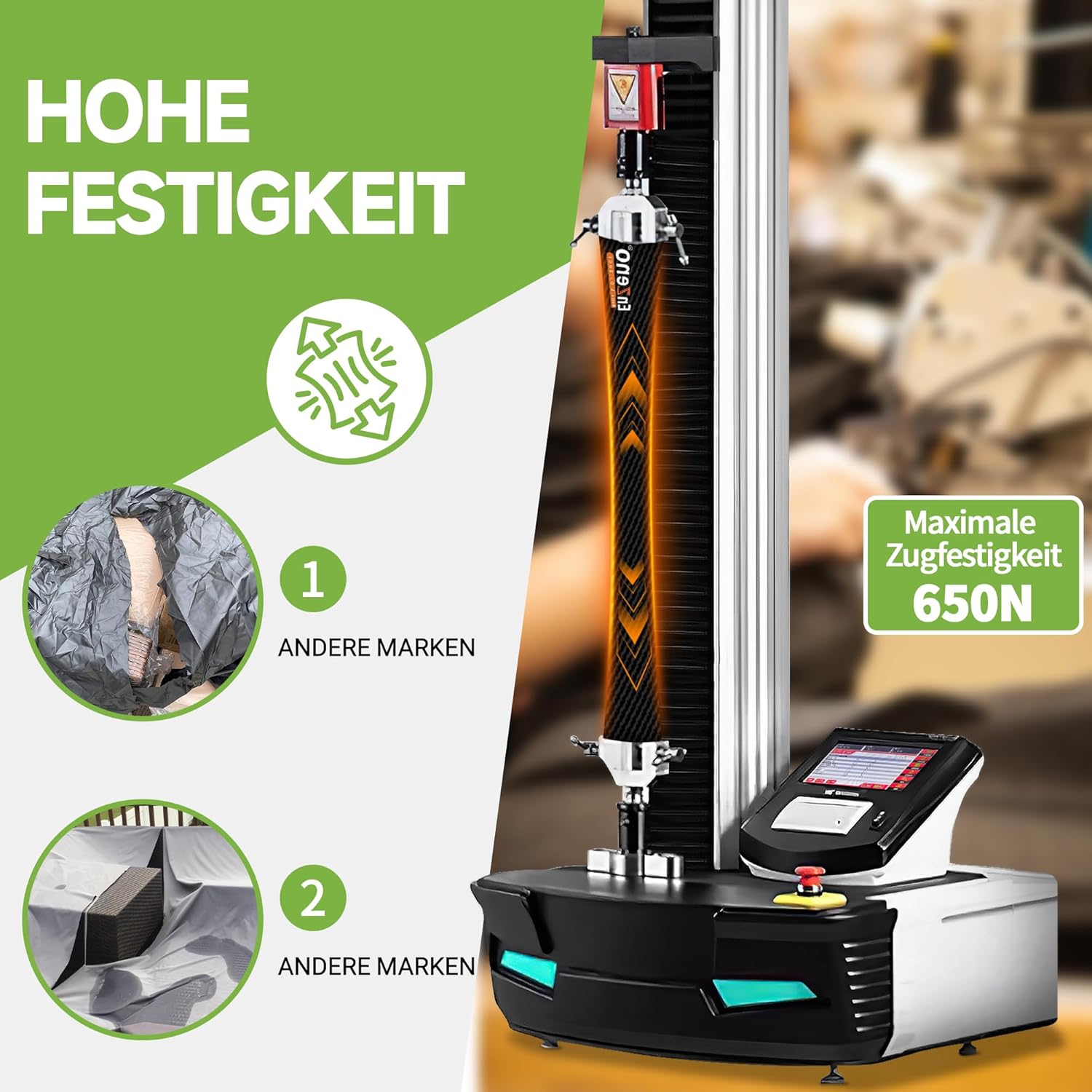 Thumbnail 4 de Enzeno Loungemöbel-Abdeckung wasserdicht 200×200×90 cm für Garten-Lounge (PU-beschichtete Abdeckplane)