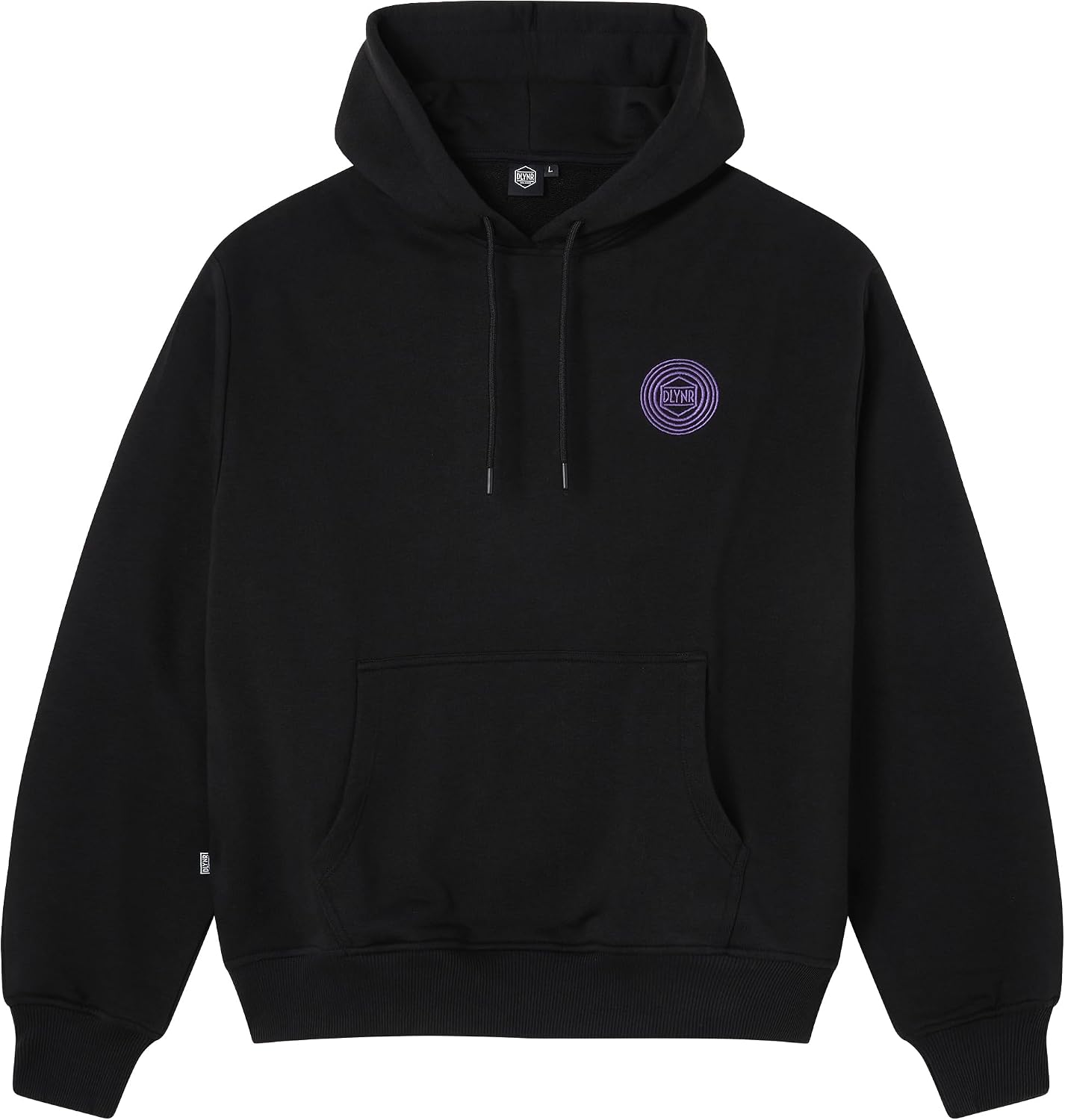 Detalle 2 de Dolly Noire Pokémon Felpa MewTwo, Nero - Unisex, Cotone felpa con ricami – Collezione ufficiale
