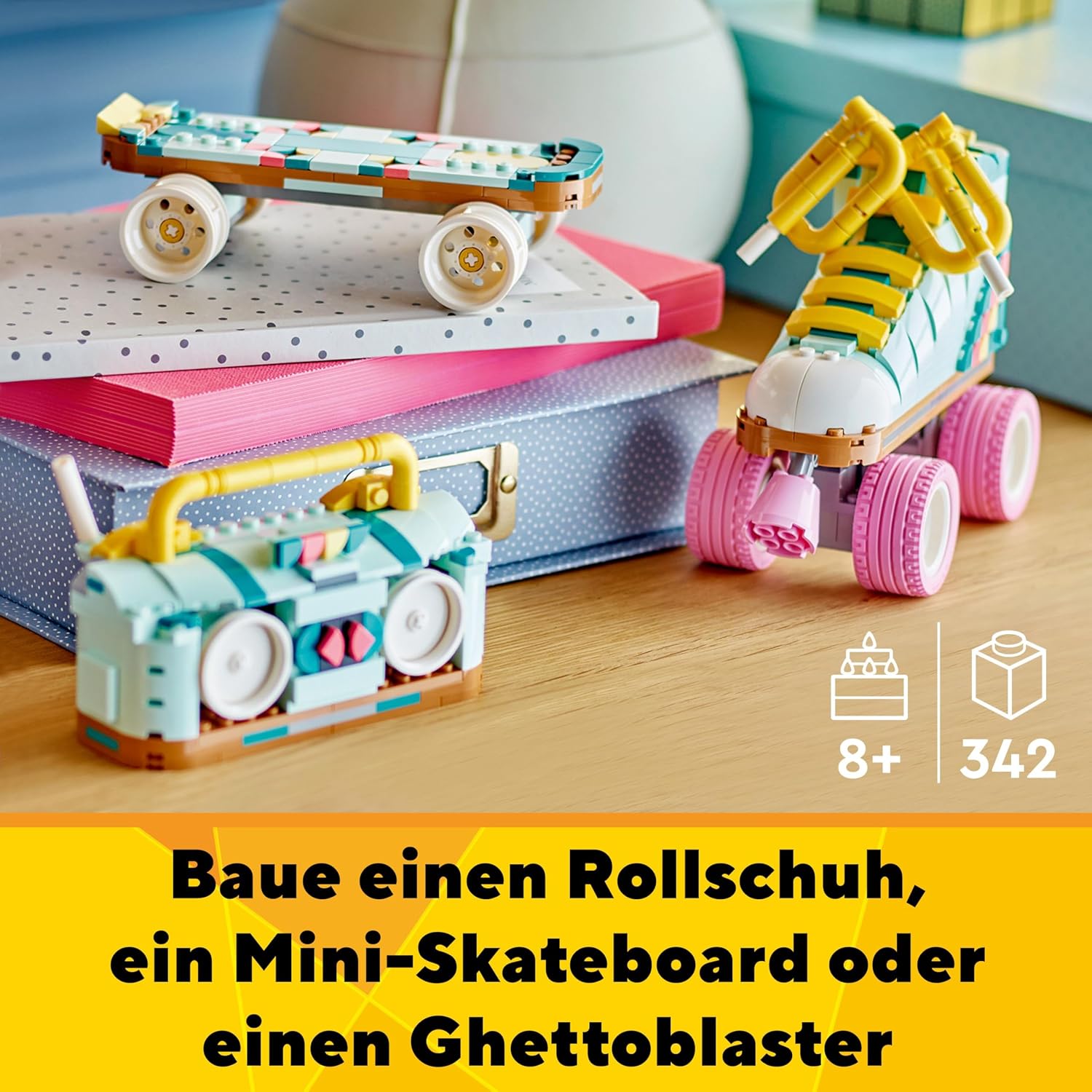 Detalle 2 de LEGO Creator 31148 Retro Rollschuh 🎲