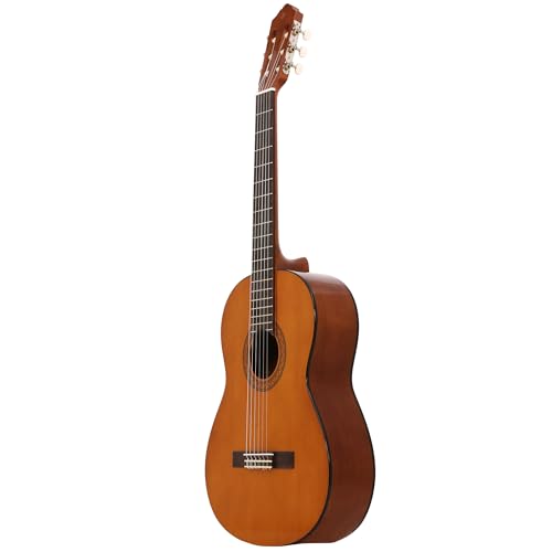 Detalle de Yamaha C40 Guitarra Clásica – Guitarra de Madera 4/4 (65 cm, 25 9/16” de escala) para Principiantes