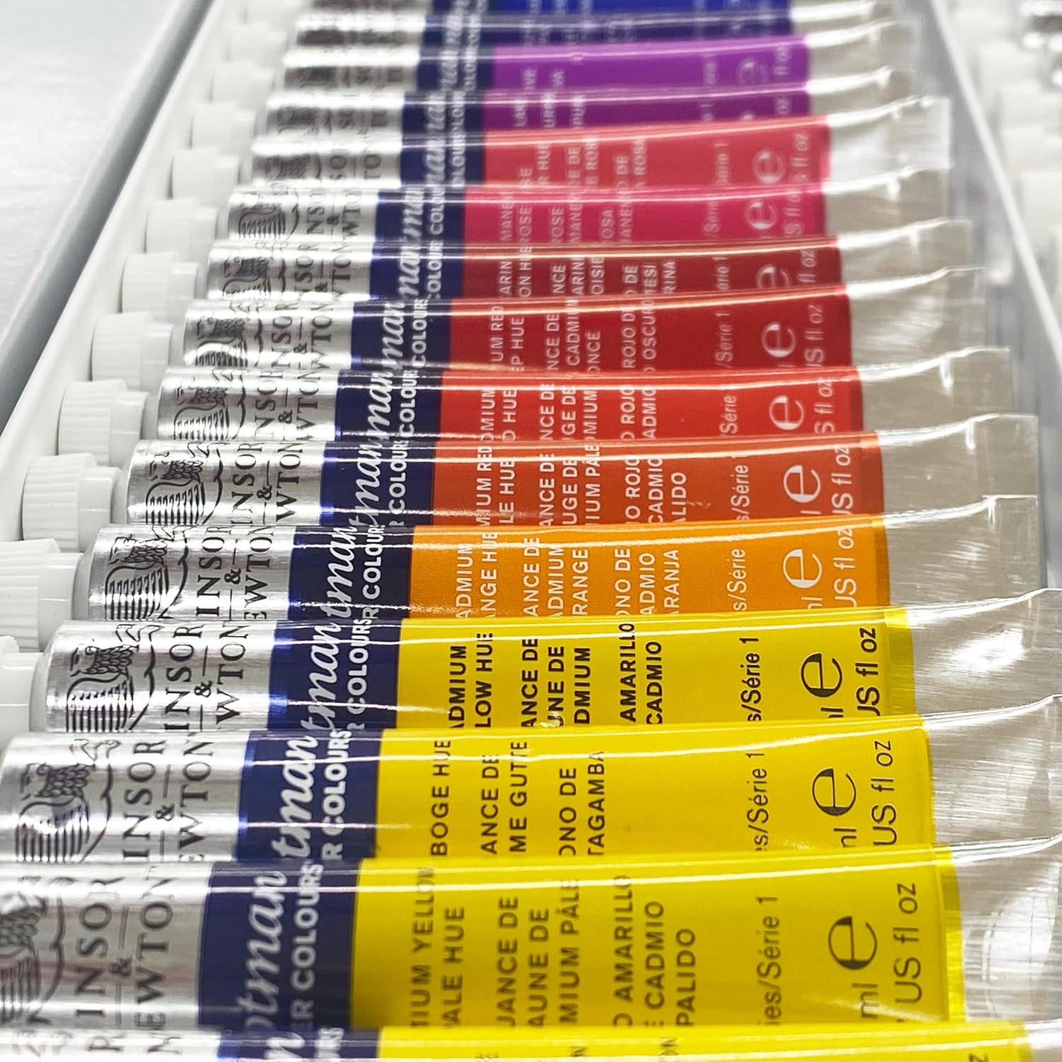 Thumbnail 4 de Winsor & Newton コットマン ウォーターカラー 水彩絵具 48色セット、8mlチューブ・メタリックカラー入り